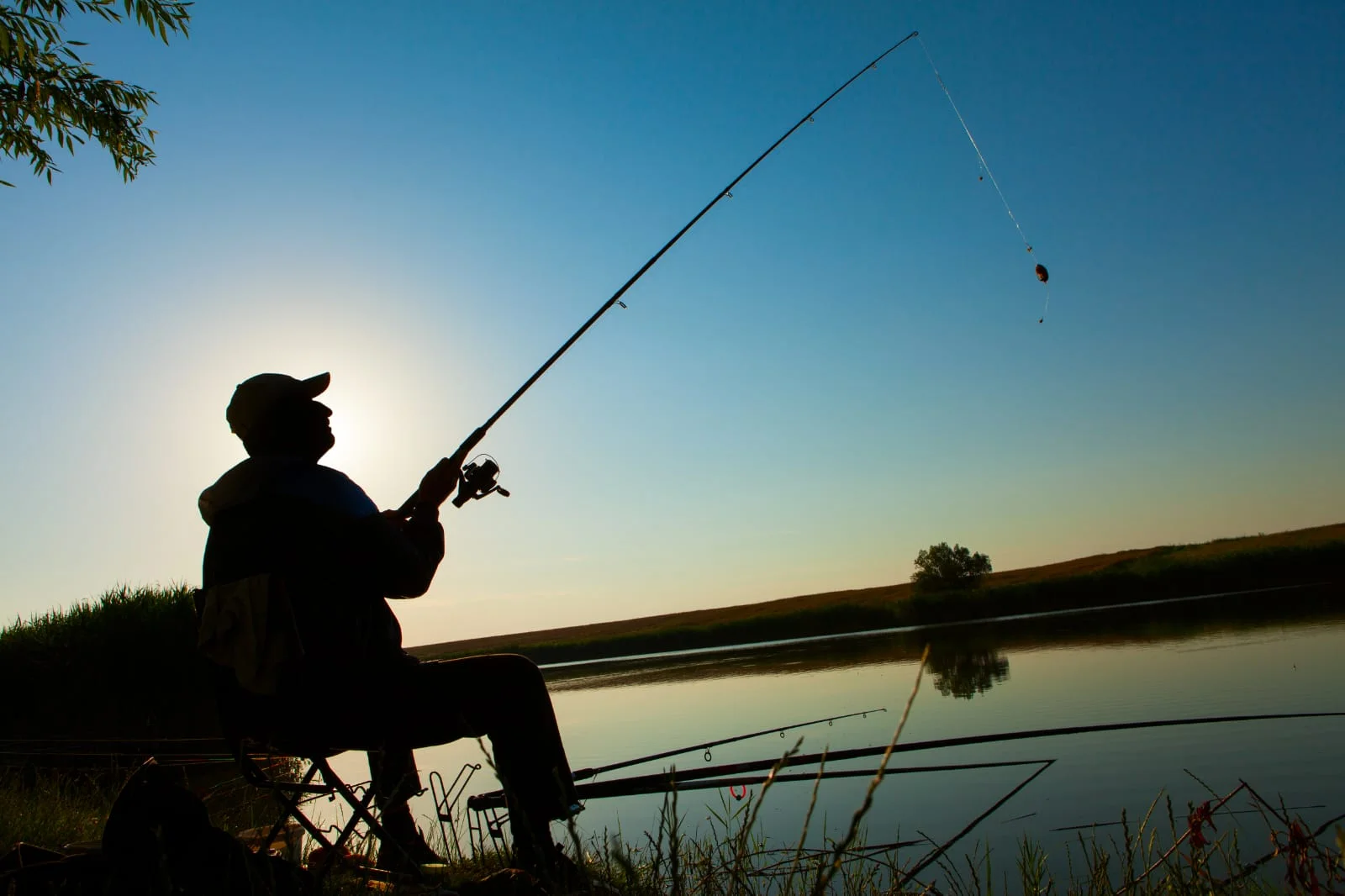 Fishing on Kerala river