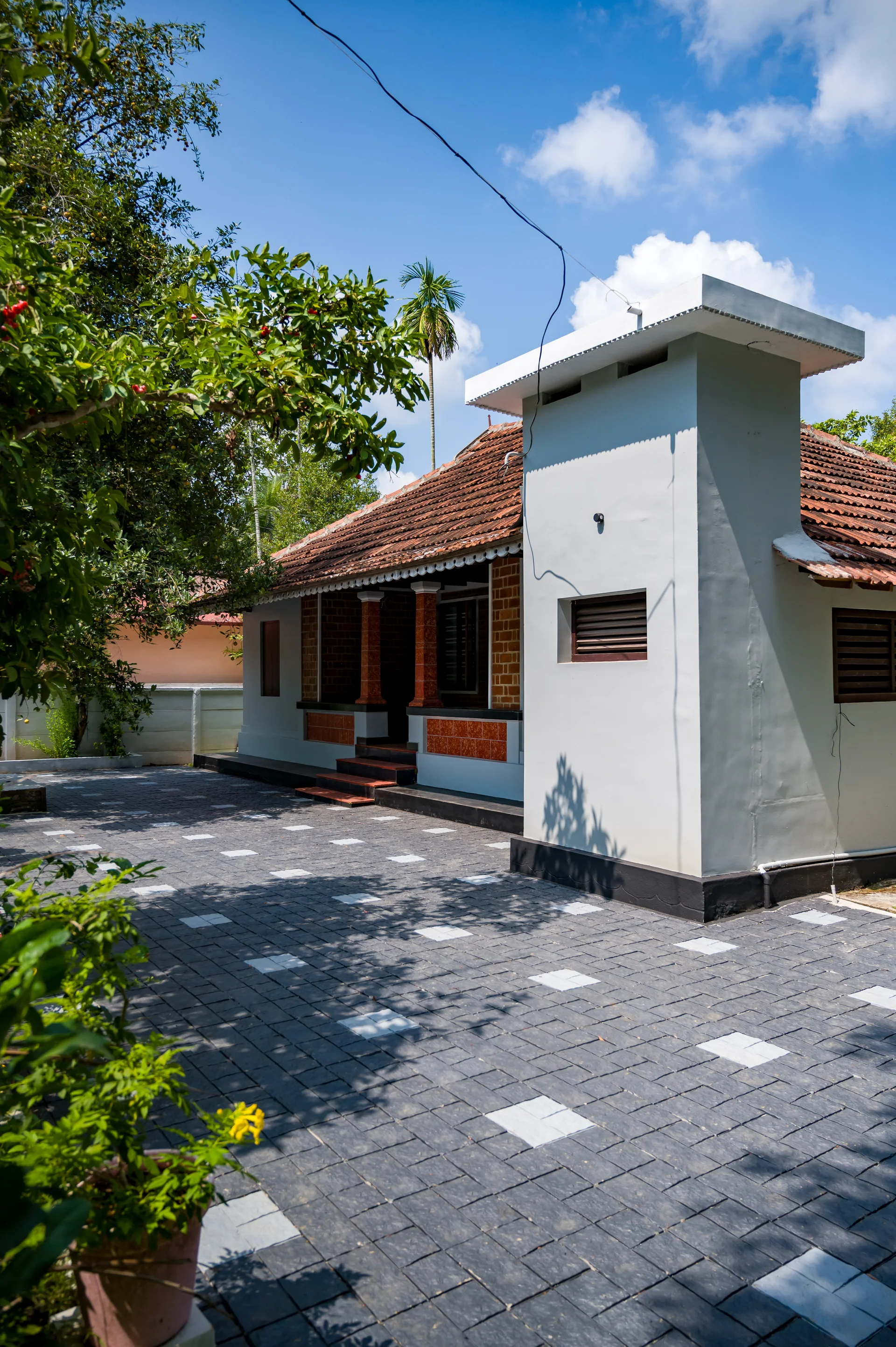 Traditional Kerala Home Garden